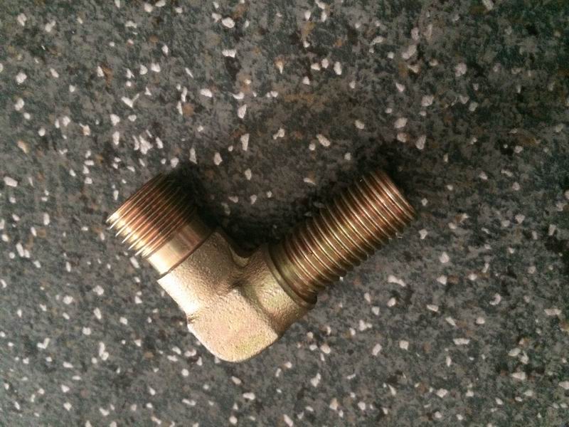 Change-cluster type right-angle connector (end M12*1.5 card M14*1.5)