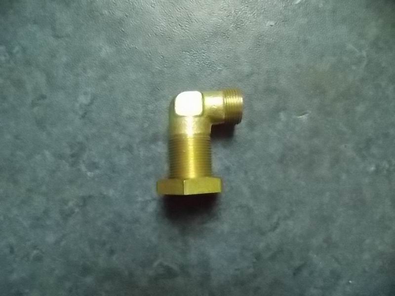 Clutch type right angle connector (end M26*1.5 card M22*1.5)