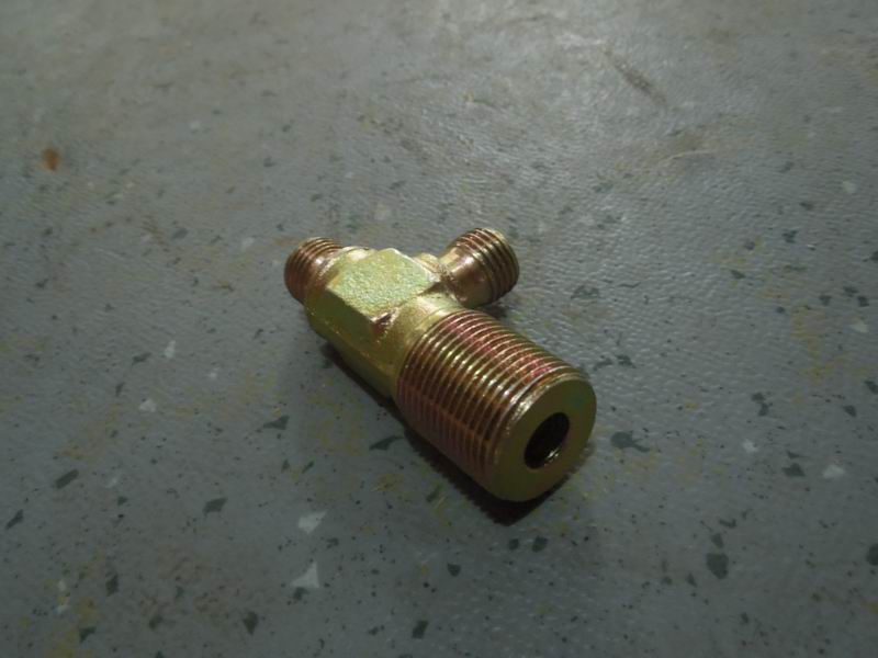 Tee connector (end M22*1.5 card M14*1.5 card M14*1.5)-1