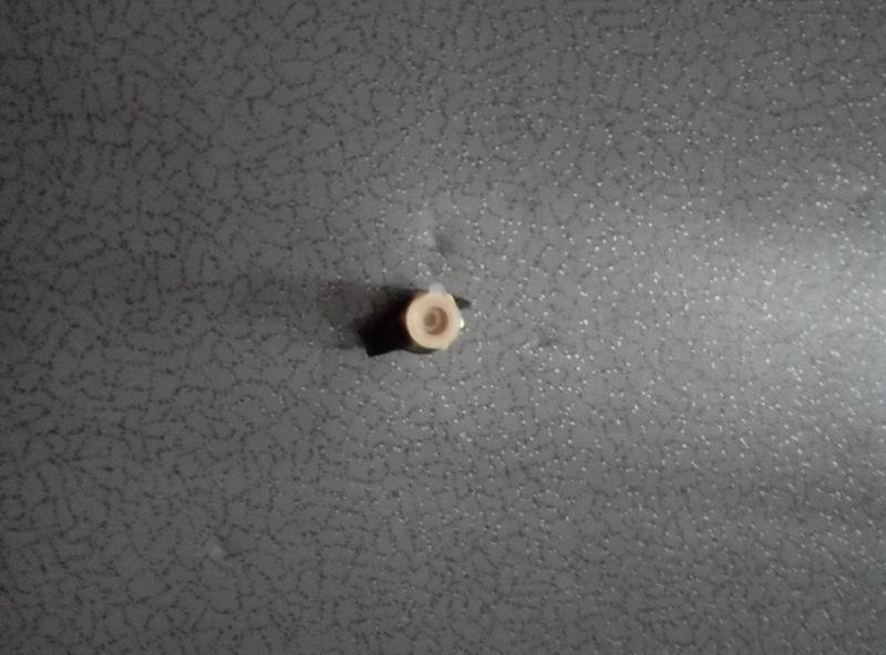 Test connector, body brass yellow-1