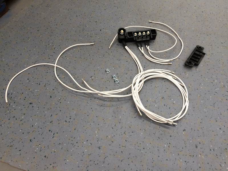 Retarder junction box; with wire