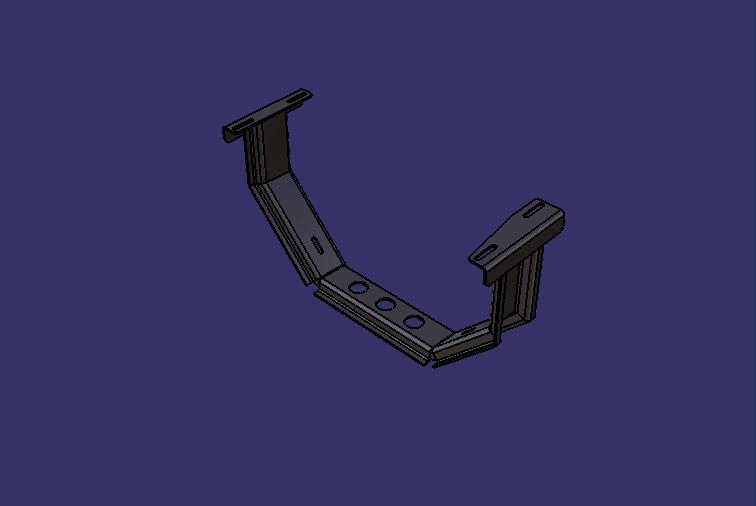 Retarder auxiliary support beam assembly