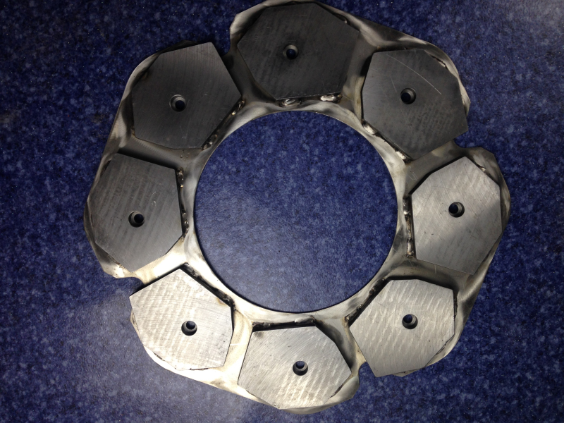 Правая деталь зубчатого диска