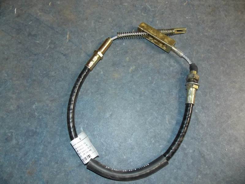 Hand brake wire rope; 17KDA68