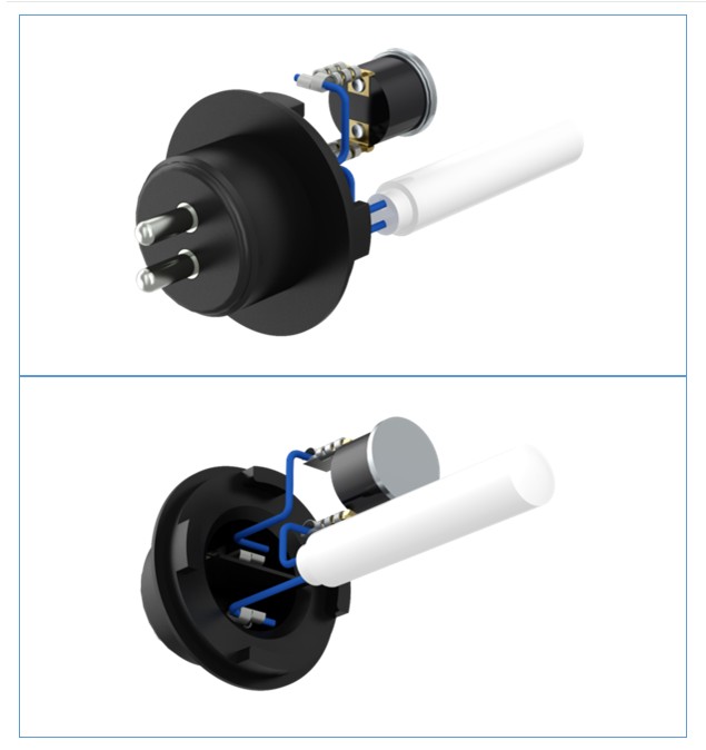 Heater for air dryers