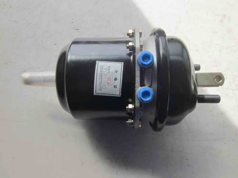 Rear brake air chamber assembly - left; 30/24″-1