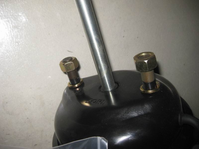 Rear brake air chamber assembly-right-3