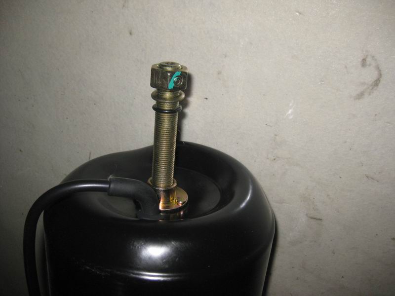 Rear brake air chamber assembly-right-4