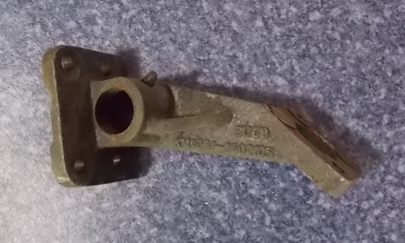 Brake air chamber bracket-left