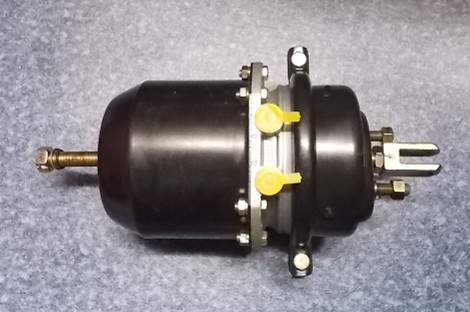 Rear brake air chamber assembly-left;16″