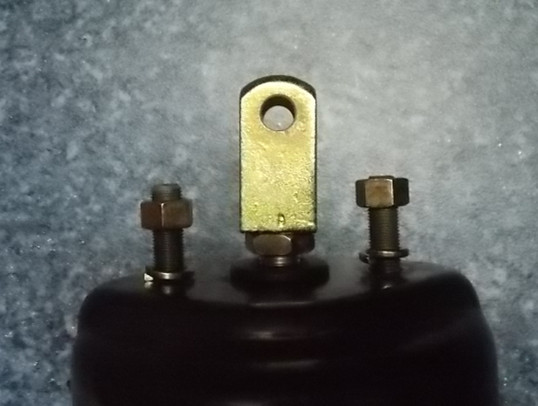 Rear brake air chamber assembly-left;16″-1