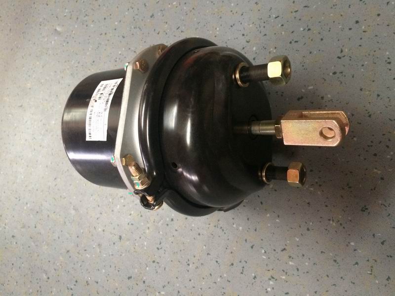 Rear brake air chamber assembly-right; 27″/24″-1