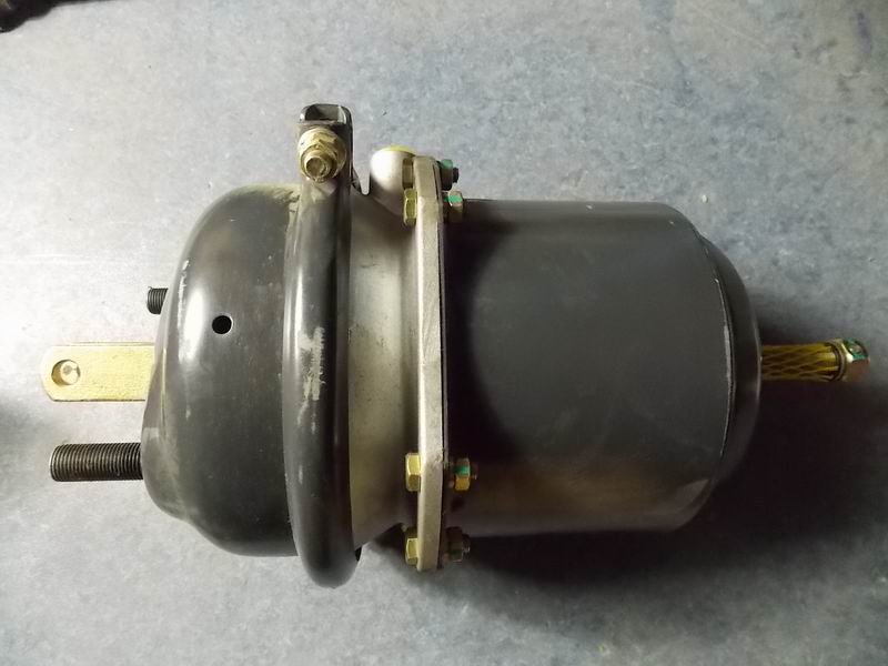 Rear brake air chamber assembly - left; 30″/24″