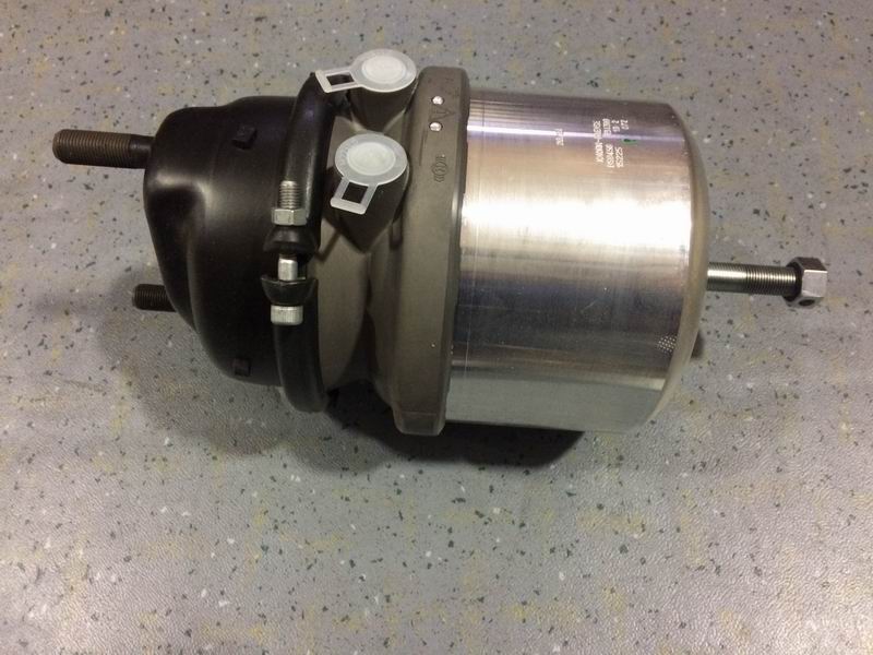 Rear brake air chamber assembly-left; 20/24″-1