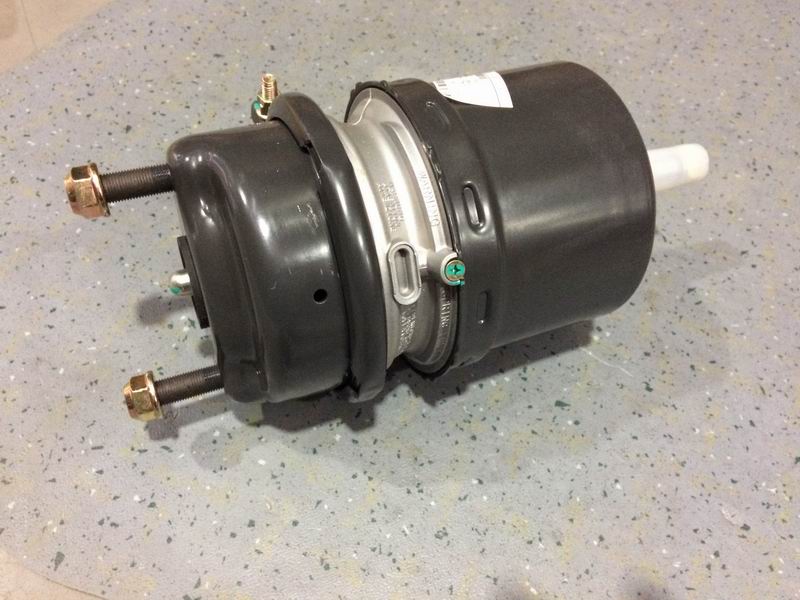 Rear brake air chamber assembly-left;24″-2