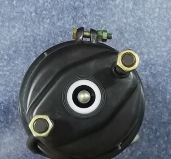 Rear brake air chamber assembly-left;24/24″-1