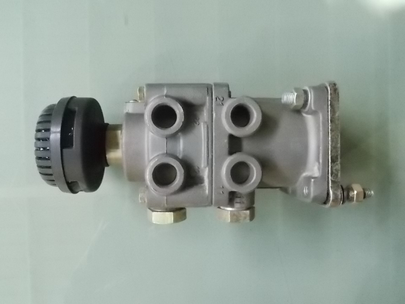 Brake valve for three combination pedals