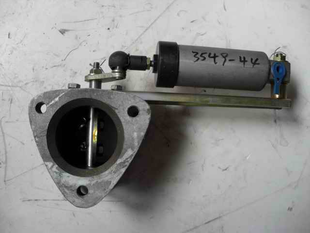 Exhaust brake valve, school bus