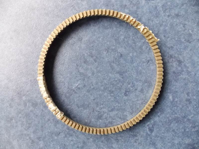 ABS sensor ring gear; front-1