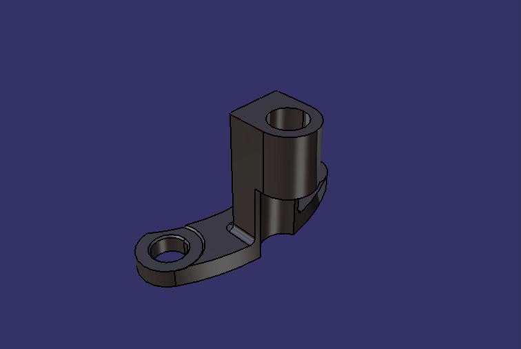 Кронштейн датчика ABS, задний, 13t