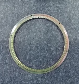 Ring gear; inner diameter φ216; outer diameter φ252; thickness 10