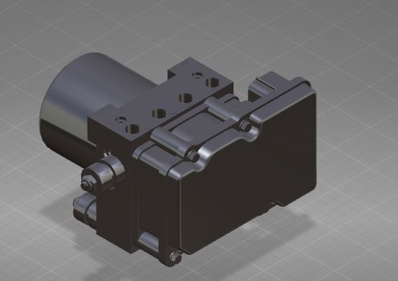 ABS actuator, 12V, active