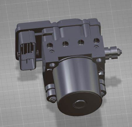 ABS actuator, 12V, active-1