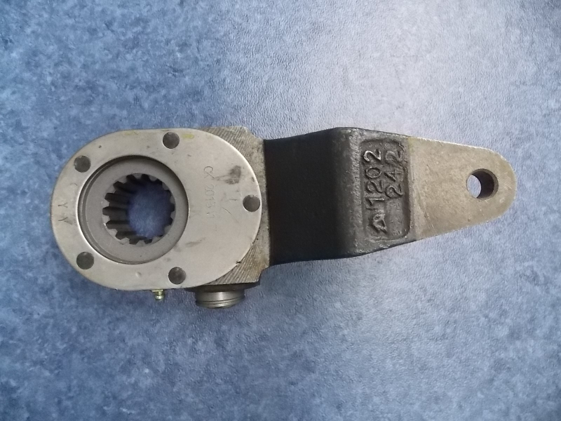 Front left adjustment arm; hand adjustment