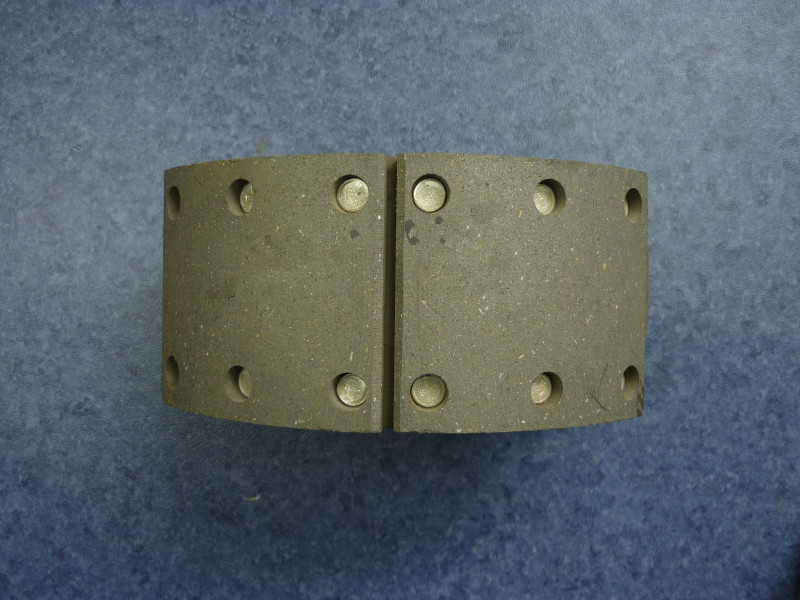Rear brake shoe iron-2