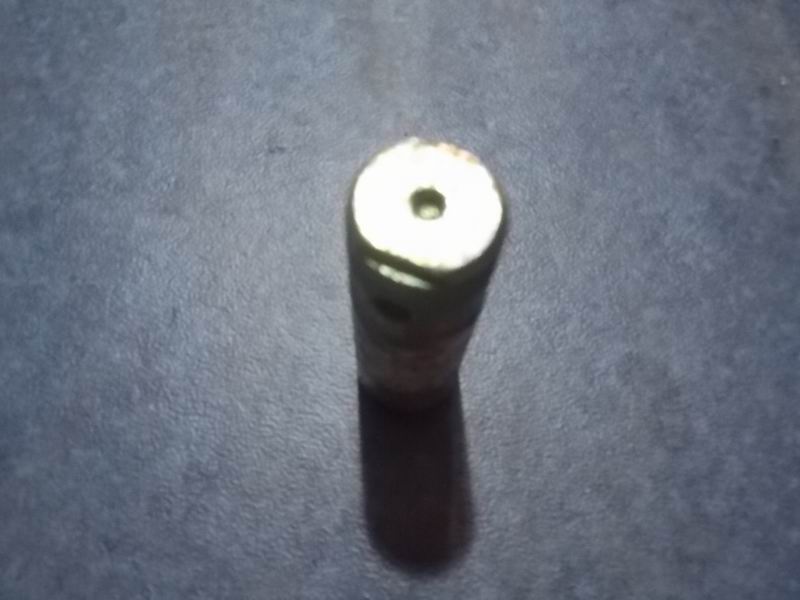 Front and rear brake shoe shaft