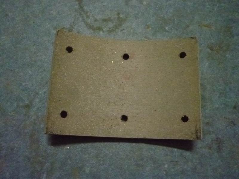 Friction plate; 135*205*15 (6 holes)-1