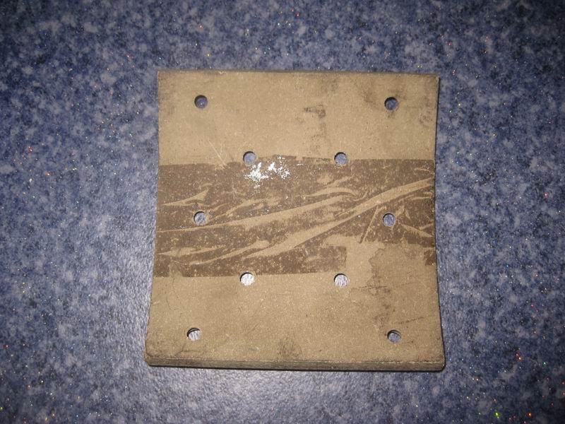 Friction plate; 185*207*15 (no hole)-1