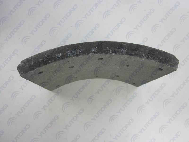 Friction plate; thickness of 16.5; thickened version based on standard-1