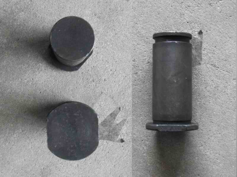 Brake shoe roller shaft; length 58.5; diameter 35