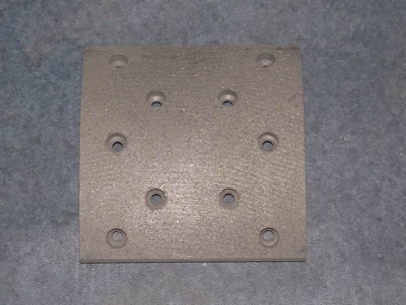 Задний фрикционный диск; новый без асбеста-1