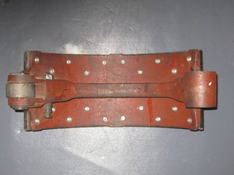 Front brake shoe; consume inventory