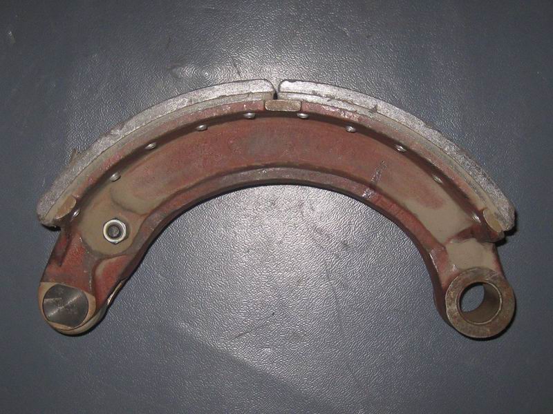 Front brake shoe; consume inventory-1