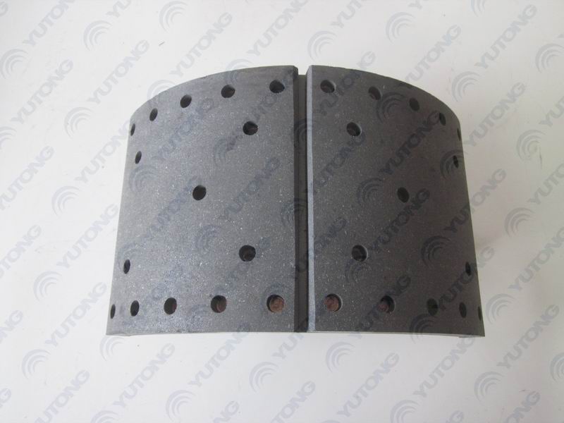 Rear brake shoe assembly; including 2 pieces