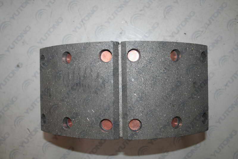 Front brake shoe assembly; 2 pieces included-1