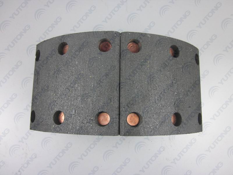 Front brake shoe assembly; 2 pieces included