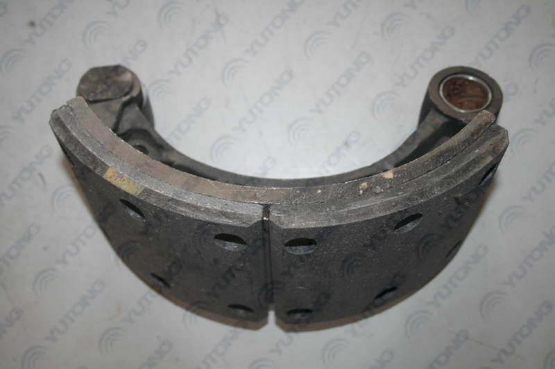 Front brake shoe assembly; 2 pieces included-2