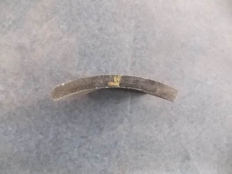 Rear friction plate 160mm-1