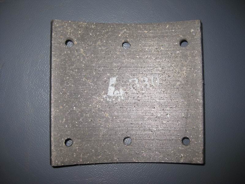 Front friction plate; 12 thick