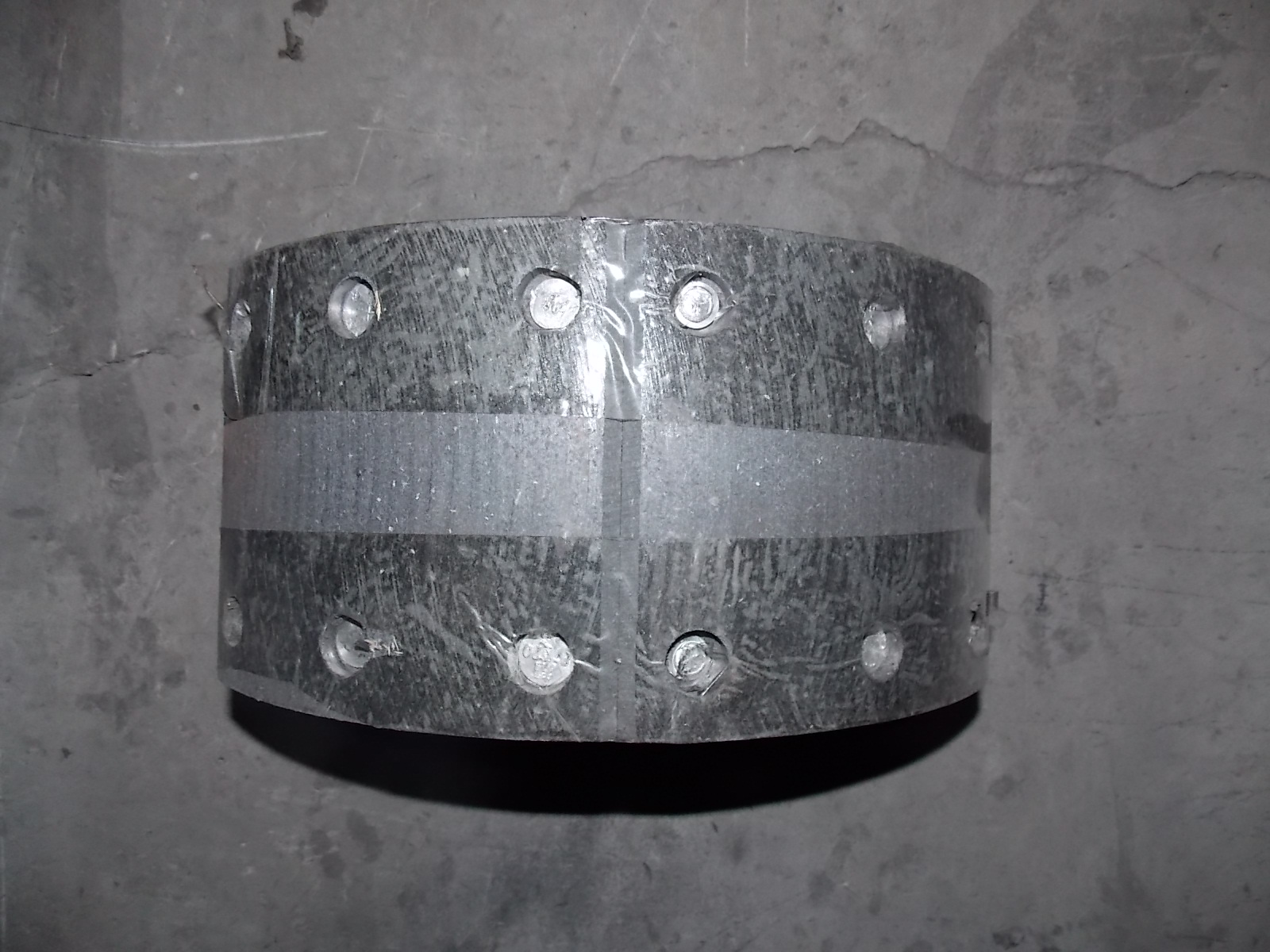 Rear brake shoe assembly; delete-1