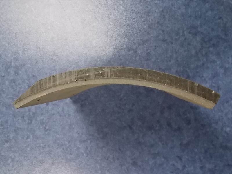 Front friction plate-(protrusion plate domestic)-2