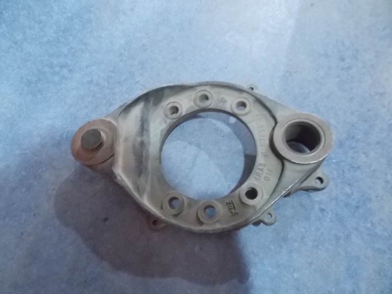 Front brake base plate assembly