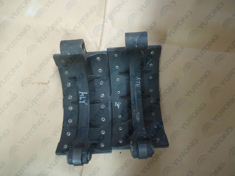 Front brake shoe assembly; 2 pieces included-1