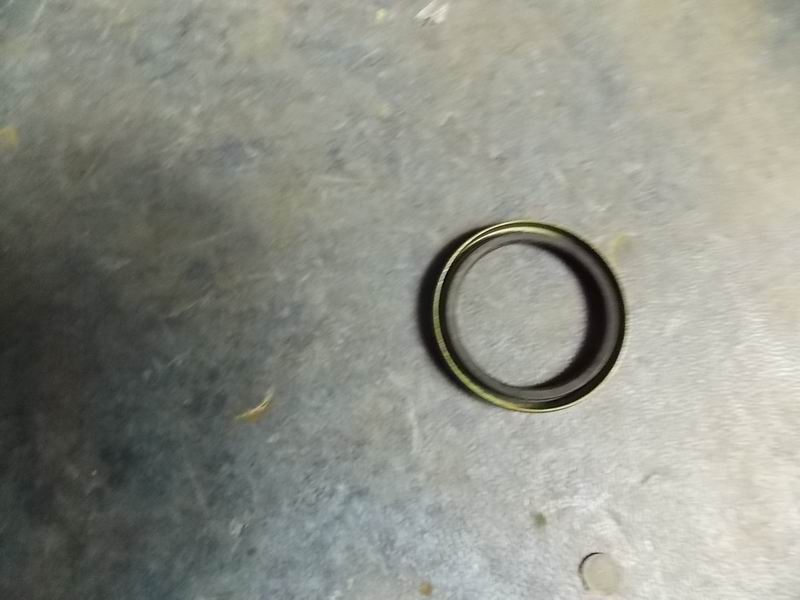 Oil seal assembly-brake bottom plate