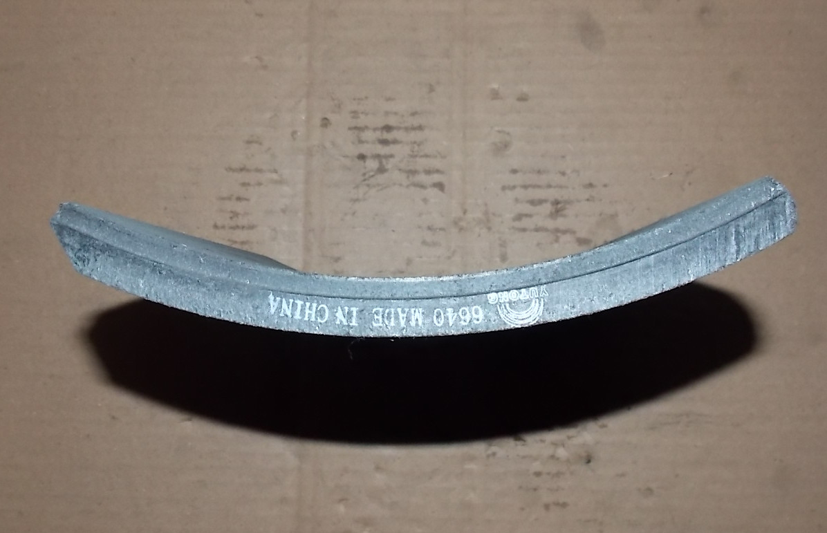 Friction plate; 15 thick; no alarm hole
