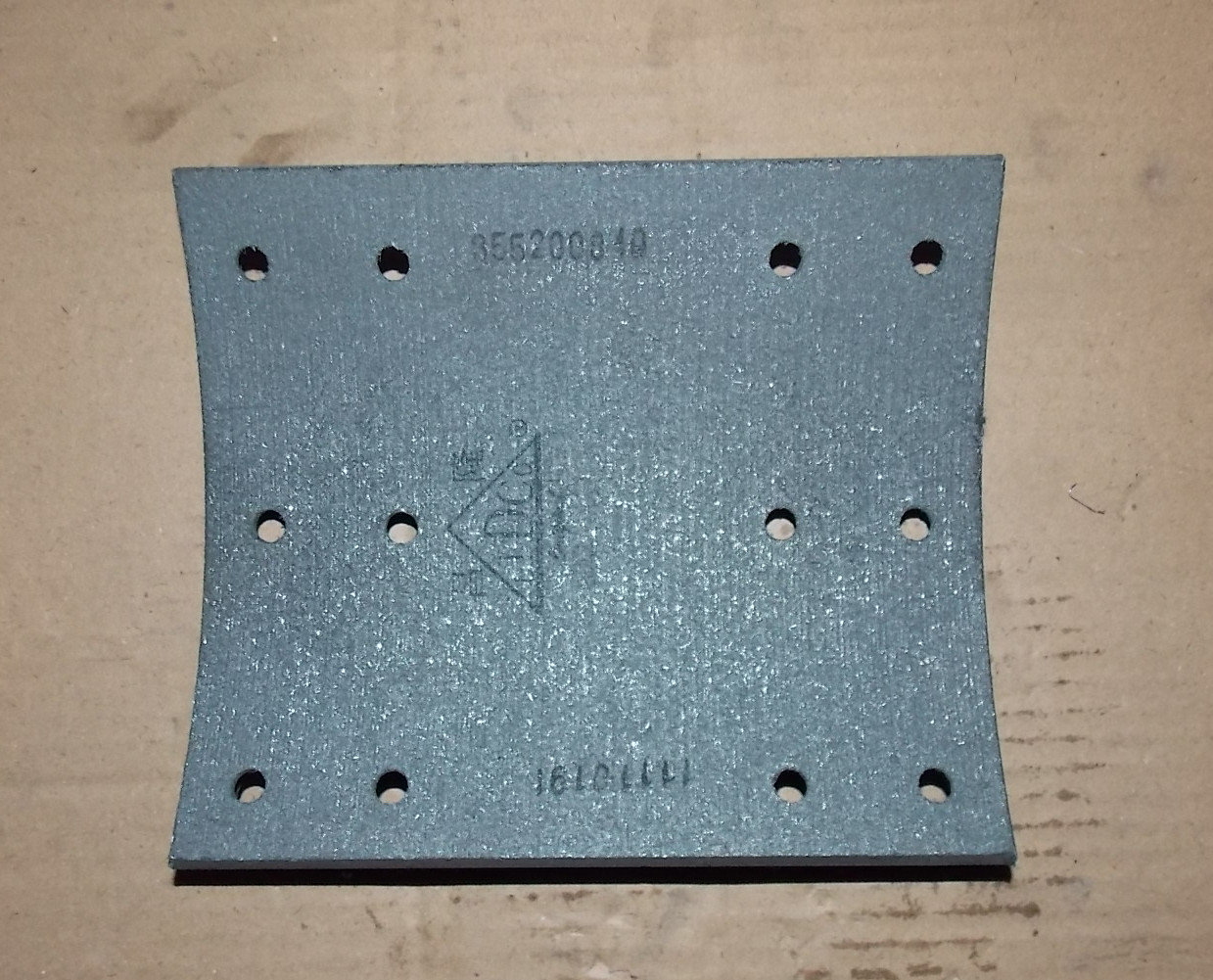 Friction plate; 15 thick; no alarm hole-1